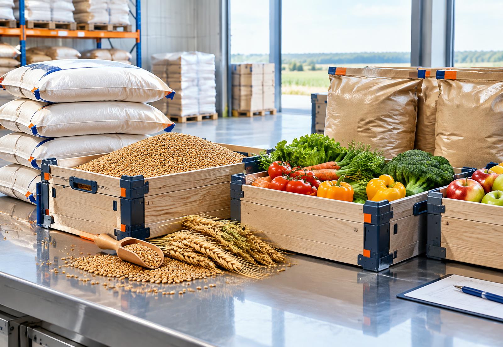 Food & Agriculture products prepared for international trade